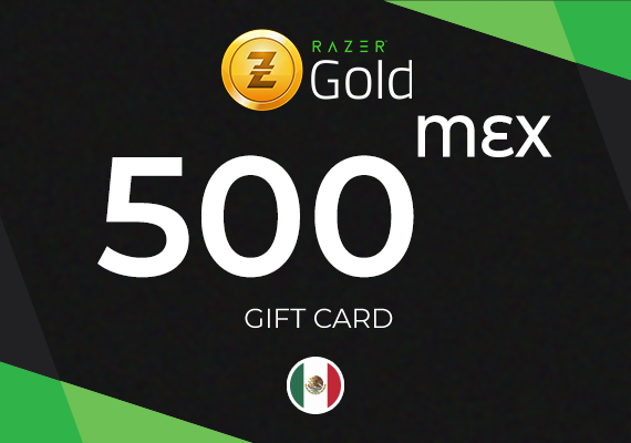 Razer Gold Gift Card 500 MXN Key - MEXICO